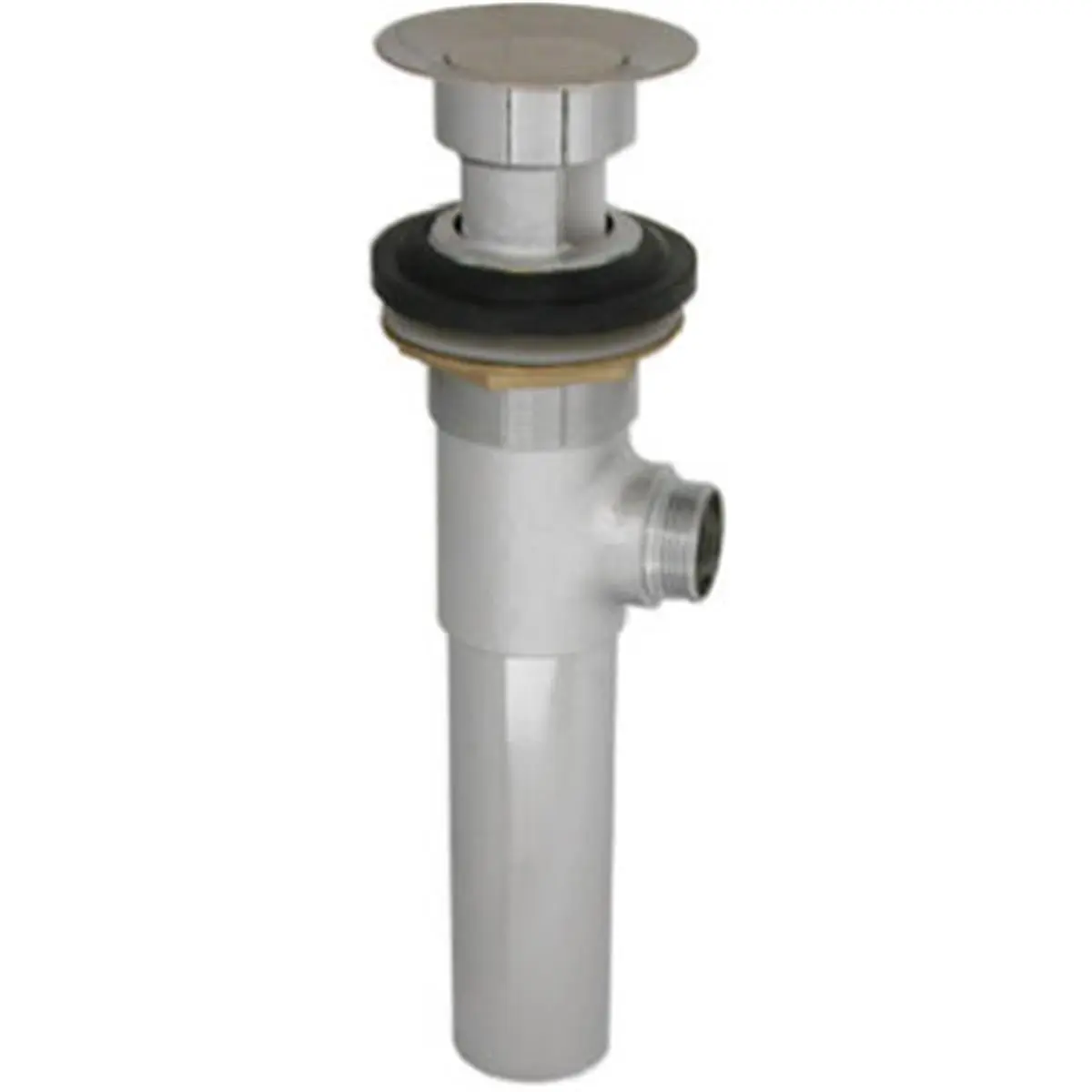 Danco 89212 Complete Lavatory Drain Pop-Up Assembly - Brushed Nickel Drain Assembly, Single Unit, Fits Most Sinks, for Indoor Use