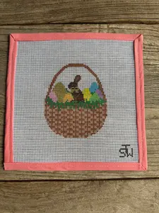Easter Basket Egg Canvas