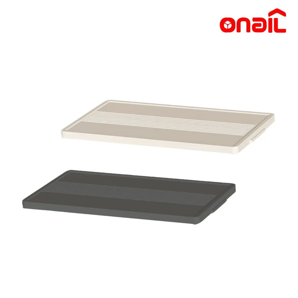 ONAIL Folding Storage Box Replacement Lid - Durable Organiser Cover with Secure Fit, XXL/XL/L Sizes, for Stackable Storage Cabinets