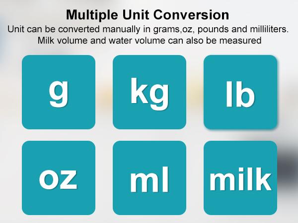 Ultrean Food Scale, Digital Kitchen Scale for Baking Cooking and Meal Prep, 6 Units with Tare Function, 11lb (Batteries Included)