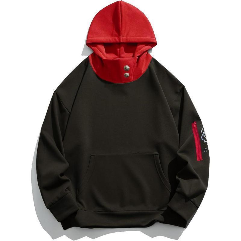 Unisex Anime Hoodie Cosplay Costume Men Black 3D Novelty Hooded Sweatshirt Pullover Jacket Outerwear Coat for Women