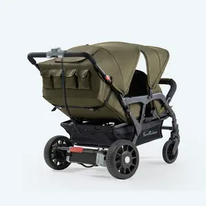 H4E 4-Seat E-Stroller | Olive H4E 4-Seat E-Stroller | Olive