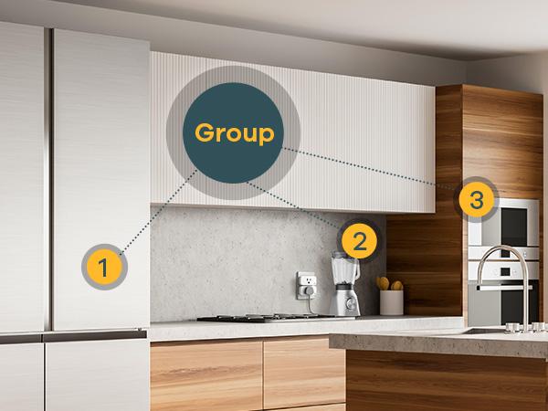 Linkind Matter Smart Plug, Work with Apple Home, Siri, Alexa, Google, SmartThings, Smart Outlet 15A/1800W Max, Smart Home Automation, APP Remote Control,Timer&Schedule, 2.4G Wi-Fi Only, 2 Pack