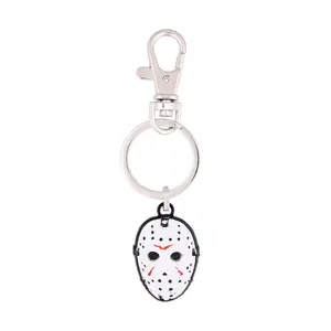 Friday The 13th Jason Voorhees Hockey Mask Enamel Keychain