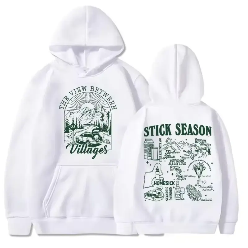 [2 Sided] Noah Kahan Hoodie, Noah Kahan Stick Season Music Album Hoodie, Noah Kahan Merch Country Hoodie Street Style Trendy Tops for Women for Men