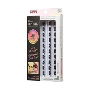 imPRESS Falsies Self Adhesive Eyelashes Refills 30 Lash Clusters - Curly