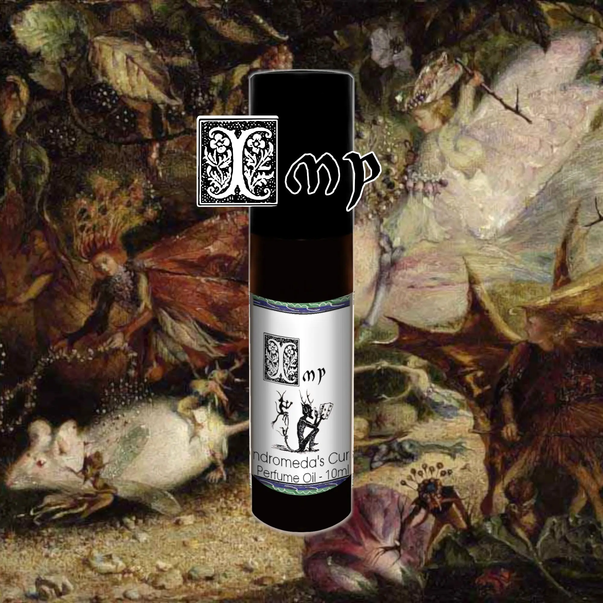 Imp - Toadstools, Honeysuckle, Autumn Leaves  - Rollerball Perfume Oil