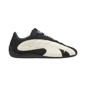 PUMA Mens Speedcat Plus Quilted Lace Up Sneakers Shoes Casual - Black