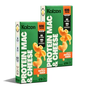Kaizen Food Company Low Carb Spicy Buffalo Ranch Mac & Cheese Creamy Cheesy High Protein Gluten-free Non-GMO