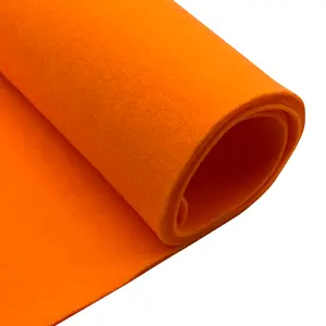 Felt Fabric |  1.6mm Thick Felt By The Yard | Orange