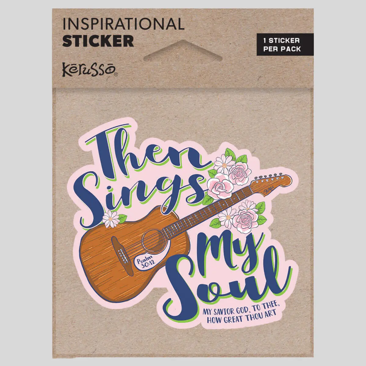 Kerusso Character-Based Inspirational "Love Never Fails" Vinyl Mini Stickers, 4.125"x5.5", Water-Resistant Bike Decor, Scrapbooking-Stamping DIY Supplies, Faithful Daily Reminder Verse