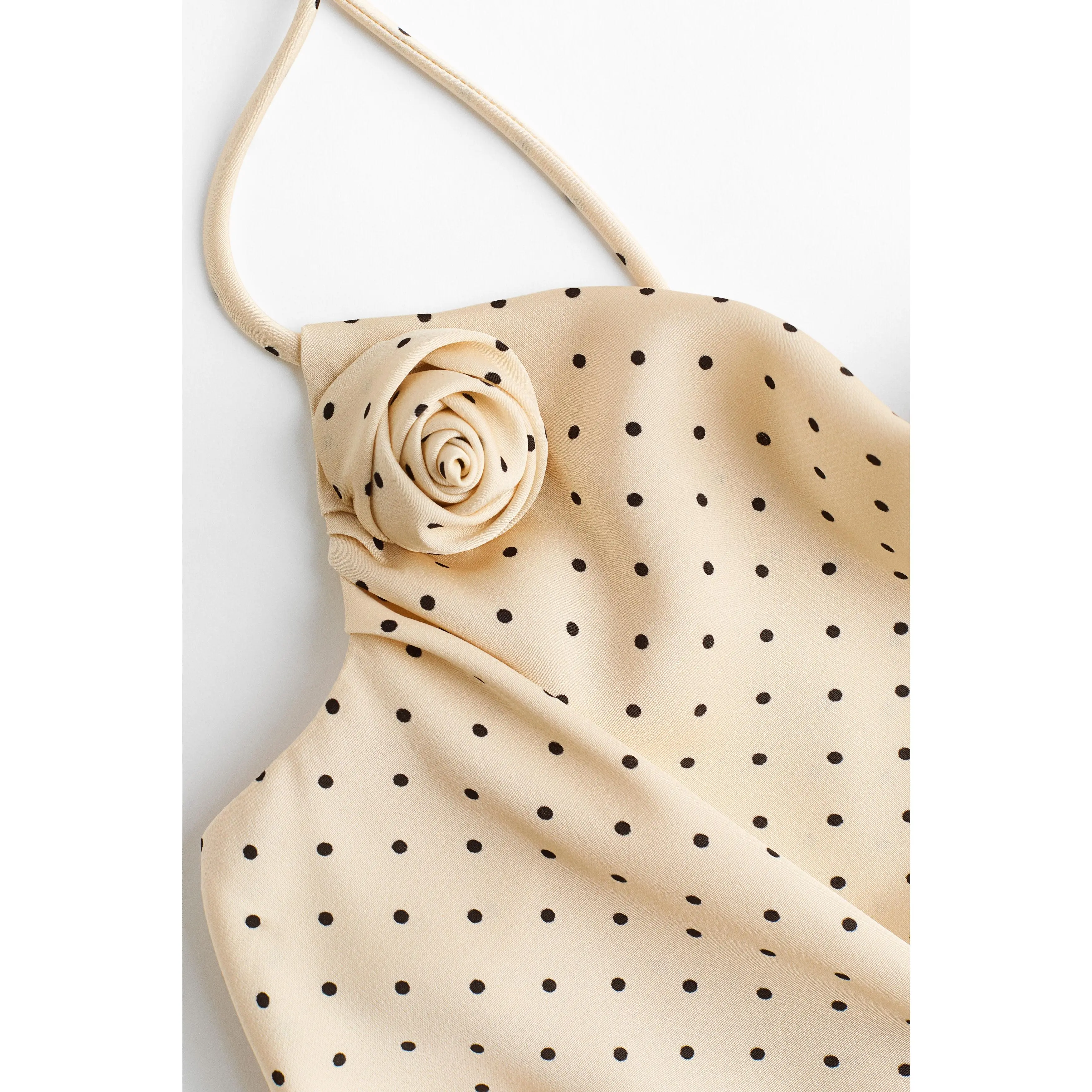 H&M Asymmetric satin dress - TikTok Shop