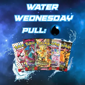 TradersShop WATER WEDNESDAY Booster Packs (PICK YOUR SET)