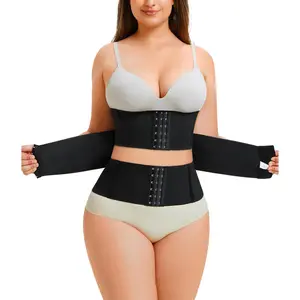 Waist Trainer for Women Tummy Control Shapewear Segmented Body Shaper Workout Girdle Cincher Postpartum Belt