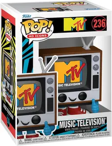 Funko Pop! Ad Icons MTV Logo #236 – MTV Television Vinyl Figure Collectible