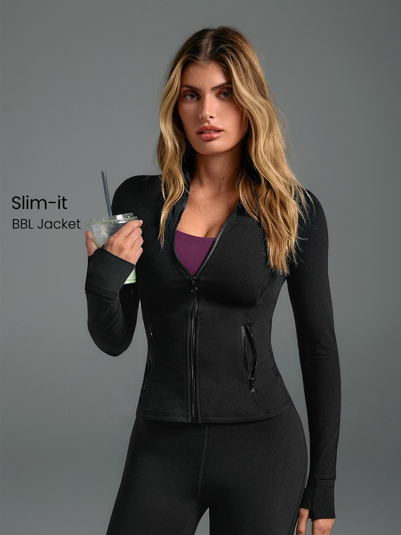 GLOWMODE FeatherFit Slim-It Streamline Performance Jacket DD+ Available TikTokShopBlackFriday