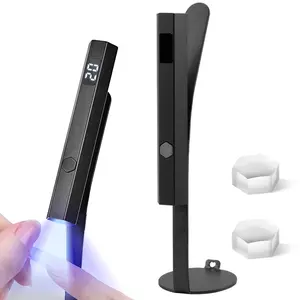 Handheld Nail Dryer Gel Lamp Small Nail Polish Fast Dry Mini Portable Adhesive Glue USB Led Lamp Manicure Tool UV Detector