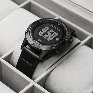 [fathersdaygift] #MemorialDaySale 12 Slot PU Leather Lockable Watch Storage Boxes, Men & Women Jewelry Display Drawer Case, 2-tier Organizer Watch Showcase with Glass Lid Jewellery