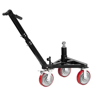 3500lbs Capacity Trailer Dolly – 18" to 22" Height-Adjustable Tongue Weight Mover