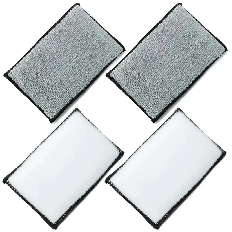 2-10Pcs Dualside Use Quickdry Sponges - Oil-Absorbent Surface Cleaner, Super Soft Gentle Feel, Microfiber Cleaning Cloths for Car Interior Leather Care, Car Wash & Detailing Accessories, Car Cleaning Supplies