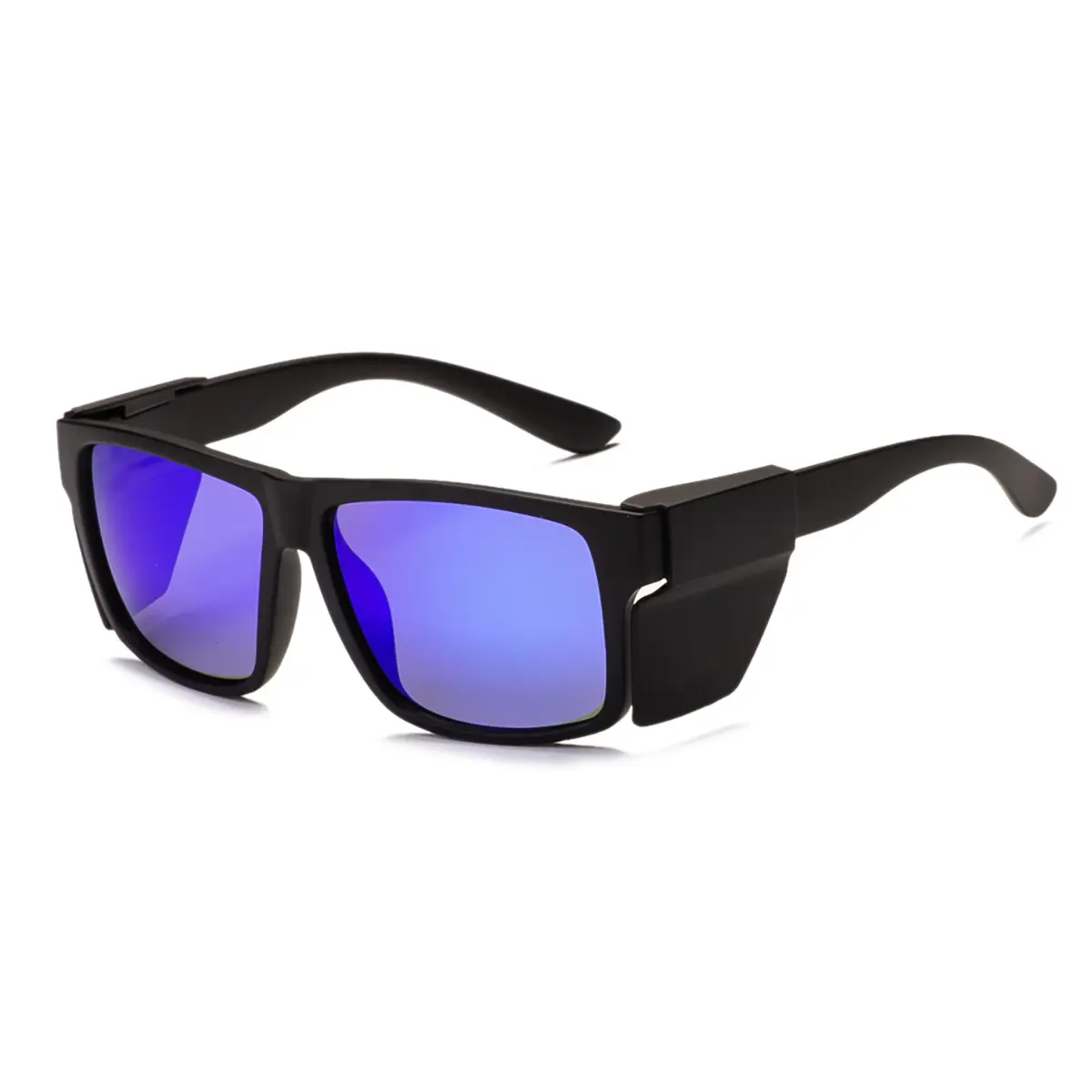 BINGKING Designer Impact-Resistant Polarized Safety Sunglasses | UV400 Protection,Z87 Anti-Glare Lenses for Active Outdoor Work & Sports