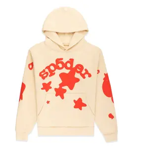 (100% Authentic) Sp5der Beluga Hoodie Cream (100% Authentic) Sp5der Beluga Hoodie Cream