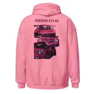 Pink Porsche GT3 RS Hoodie