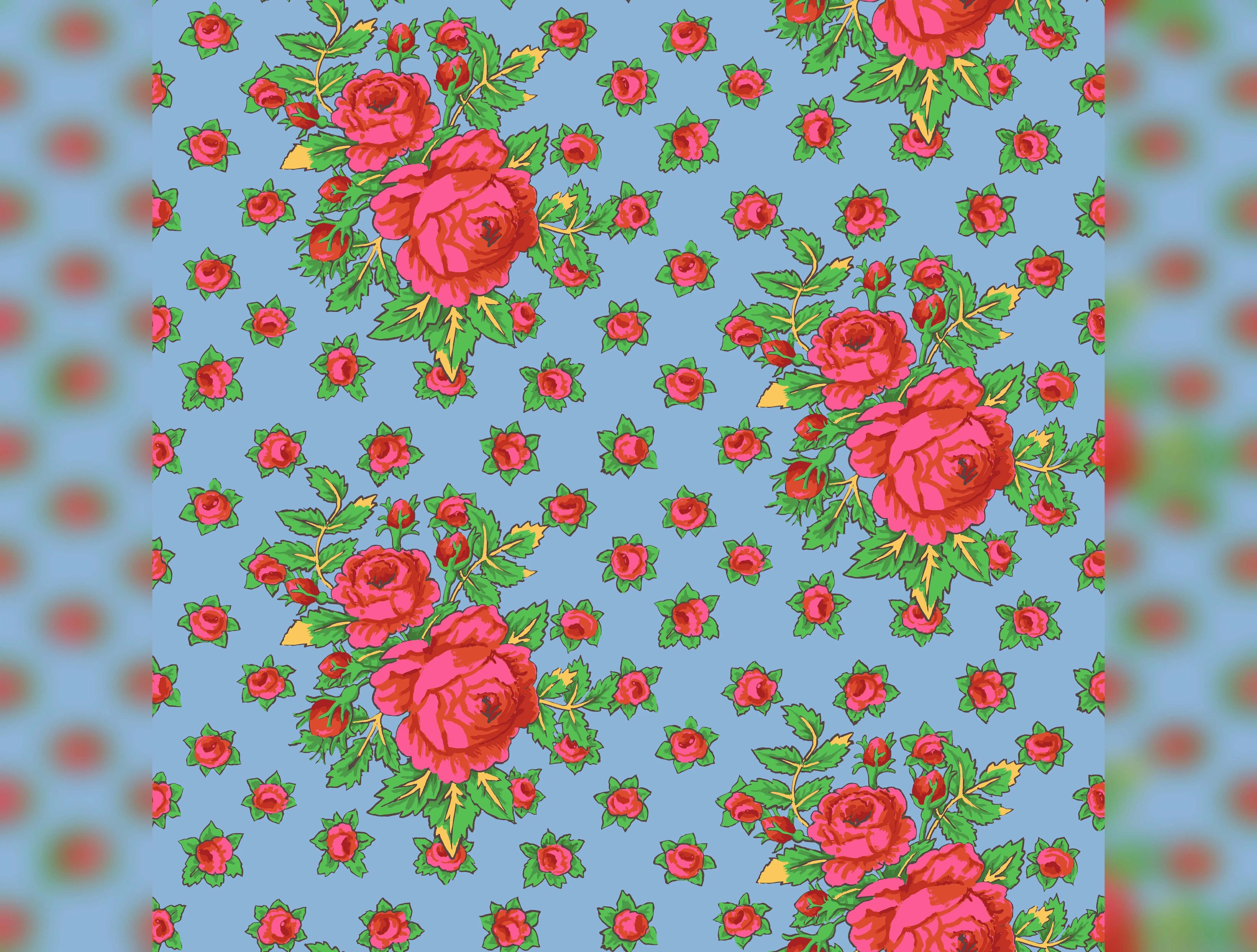 February 2026 | Rosie - Sky by Kaffe Fassett Collective for FreeSpirit | PWGP212.SKY