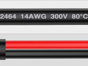 Nilight 100FT 14AWG Oxygen-Free Copper Wire Red Black Electrical Wire Stranded PVC Cord 2 Conductor Parallel 300V DC Flexible Extension Cords for LED Strips Lamps Lighting Cable Home