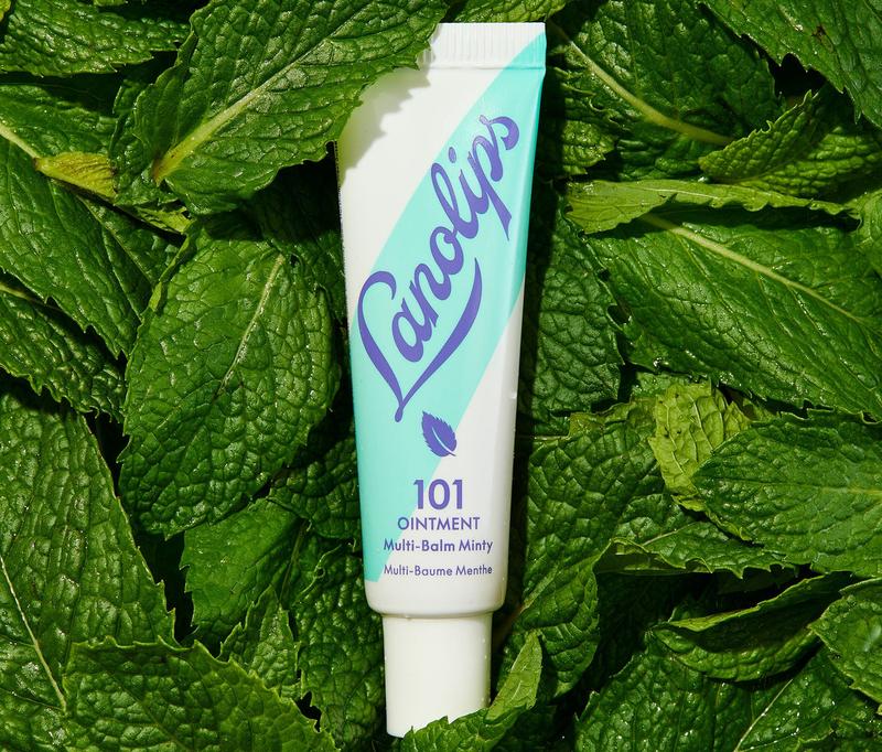 101 Ointment Multi-Balm Minty 100% Natural Lanolin Lip & Skin Balm with Vitamin E, Peppermint, Multi-Purpose Hydration (10g)