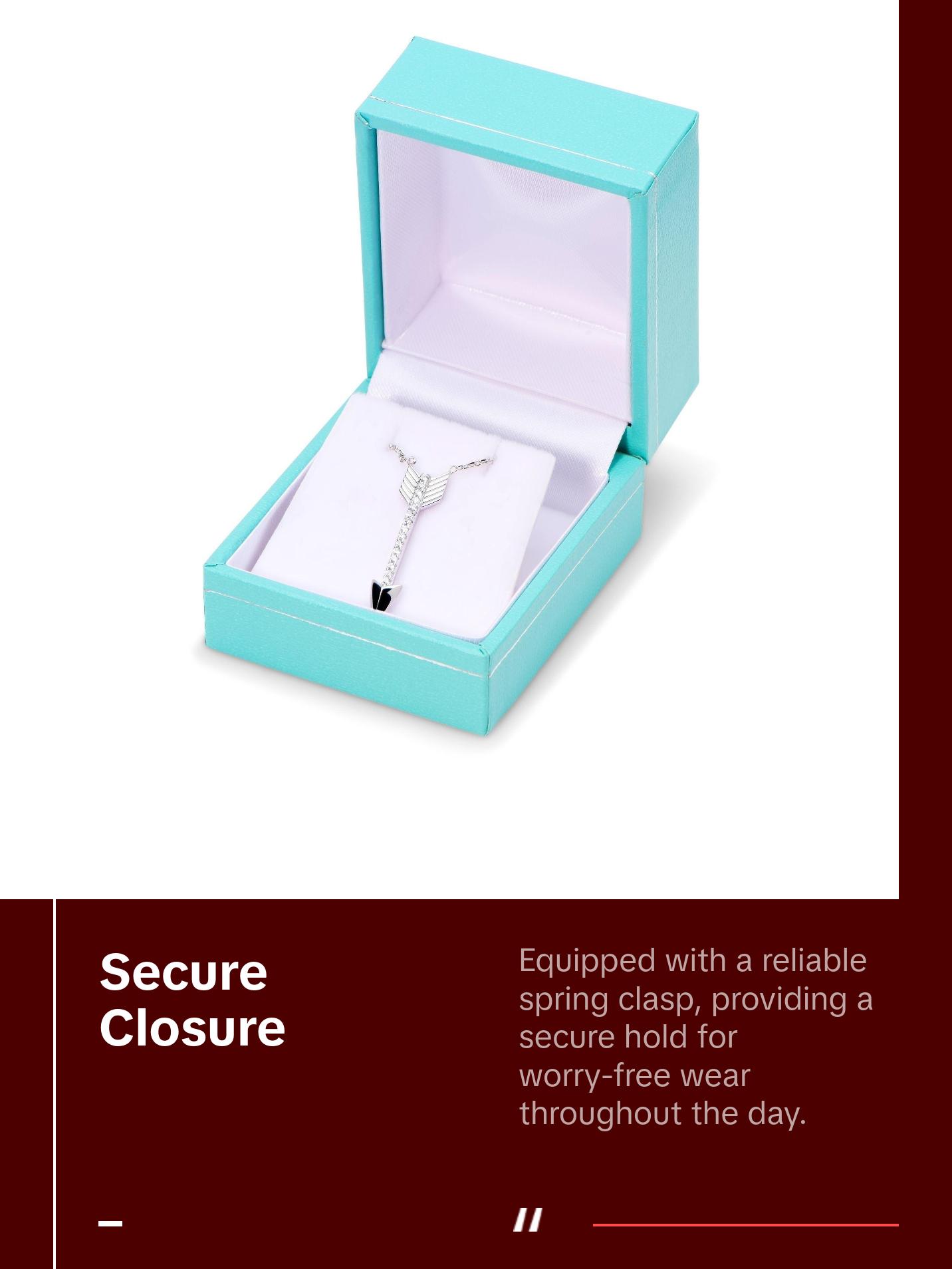 Sterling Silver Arrow Charm Necklace