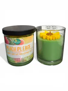 Peach Please Candle