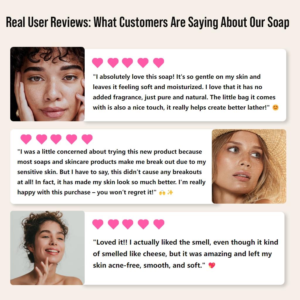 Silk & Goat Milk Soap Bar with silk protein peptides for skin repair, intense moisture, soothes eczema. Comfort Face & Body Wash, Skin Care, Cleanser