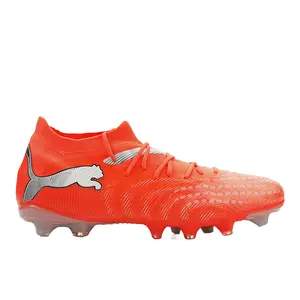 PUMA Mens Future 9 Match Firm GroundArtificial Ground Soccer Cleats  - Red