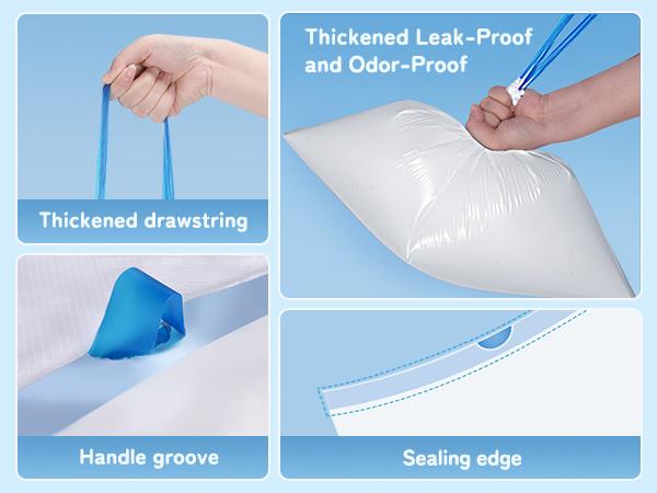 Garbage bags for Thereye SC06 Open-Top Self-Cleaning Cat Litter Box special accessories