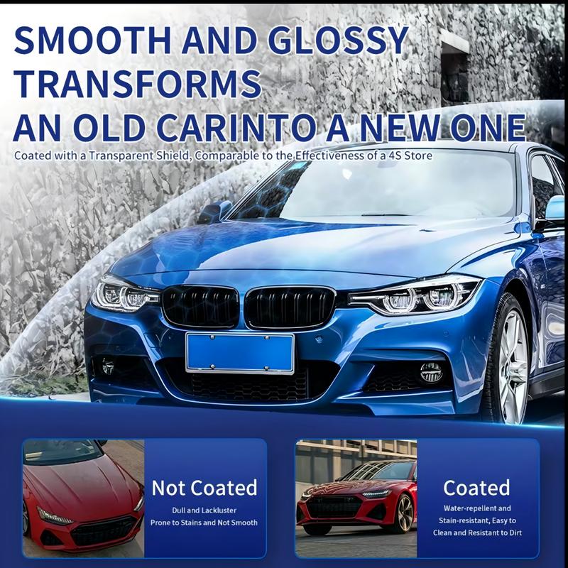 Car Coating Spray-Advanced Automobile Quick-acting Coating Agent With Dust -Proof and Glazing Effects -Long Lasting Car Paint Waxing Solution For a Showroom Shine