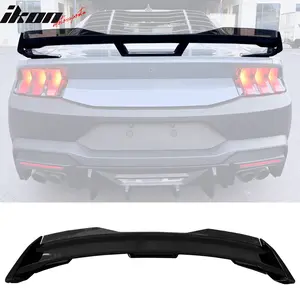 Trunk Spoiler for Ford Mustang Dark Horse 2024-2026 Gloss W/ Gurney Flap