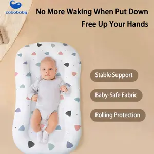 Cobobaby Breathable Baby Bassinet | Gentle-Skin Cocoon for Peaceful Sleep | Soothing & Secure