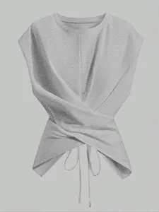 Slimming and versatile short-sleeved T-shirt