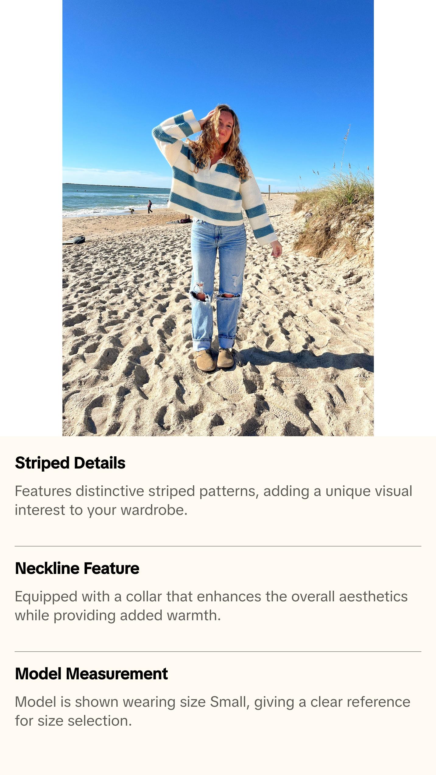 Coastal Granddaughter Sweater - Blue