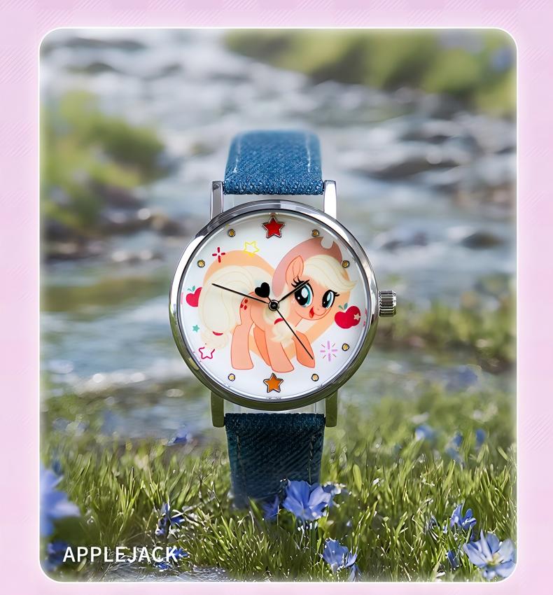 My Little Pony Magic Sweetheart Series Blind Box Watch MLP Characters Inspired Design Mystery Collectible Watch Twilight Sparkle Rarity Pinkie Pie Apple Jack Rainbow Dash Fluttershy Ideal Christmas New Year Holiday Gift for Girls