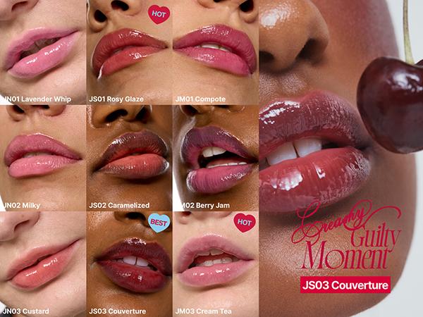 fwee Glowy Jelly Pot | Dewy Jelly Lip & Blush Color, Tinted Glow Jelly Balm, Dewy Buildable Finish | 19 Colors