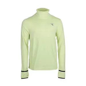 diadora Mens Wb Winter Protection Turtleneck Shirt Casual Tops Casual - Green