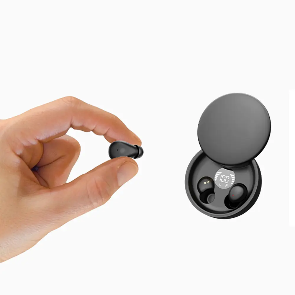 MSHUKCOE Smallest Invisible Mini Earbuds Wireless Bluetooth, Low Profile Micro Tiny Discreet Hidden Earbuds for Work, Small Headphones, Invisible Sleep Wireless Earphone for Small Ear Canals tiktokshopbacktoschool,back to school,back to school haul