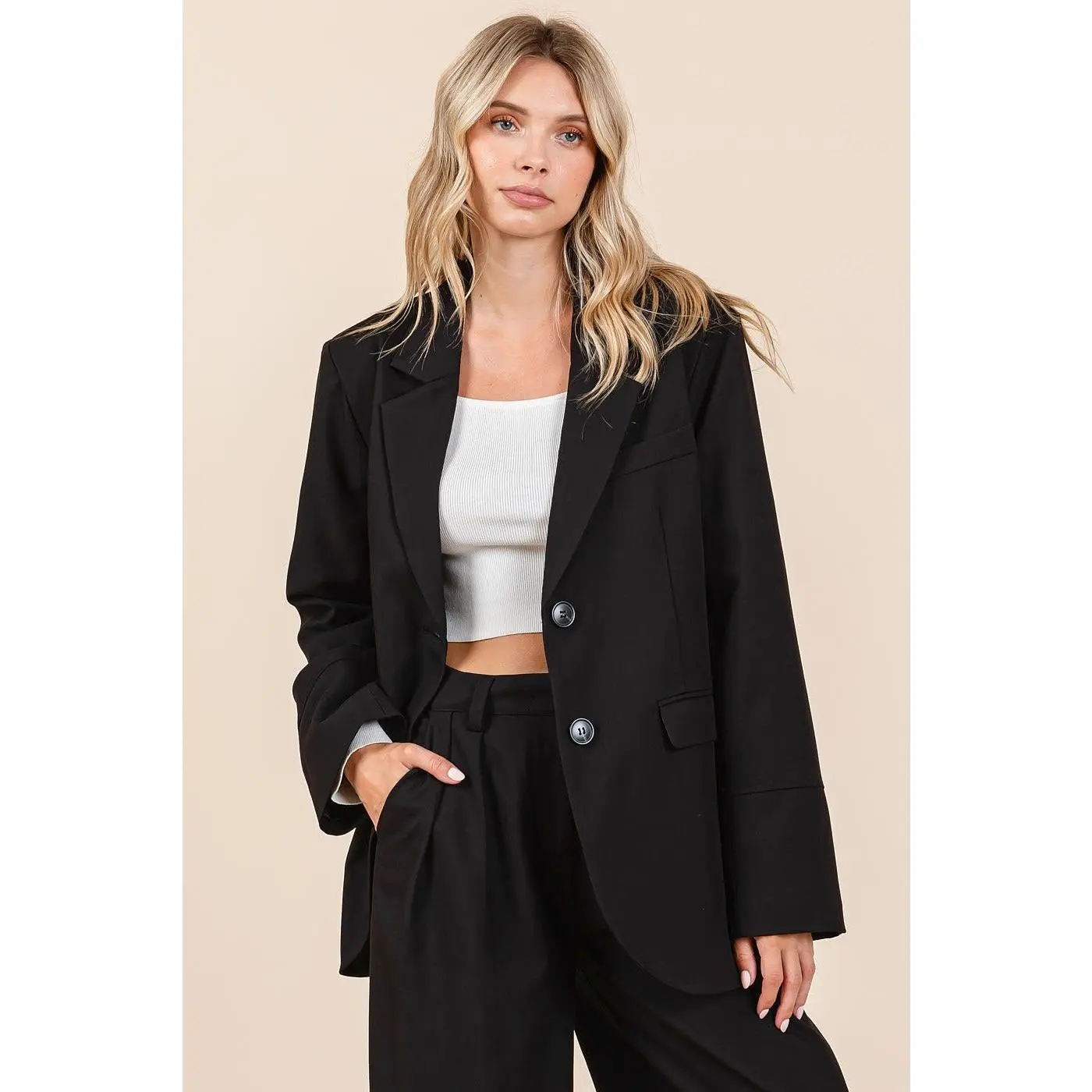 The Boyfriend Fit Blazer Jacket