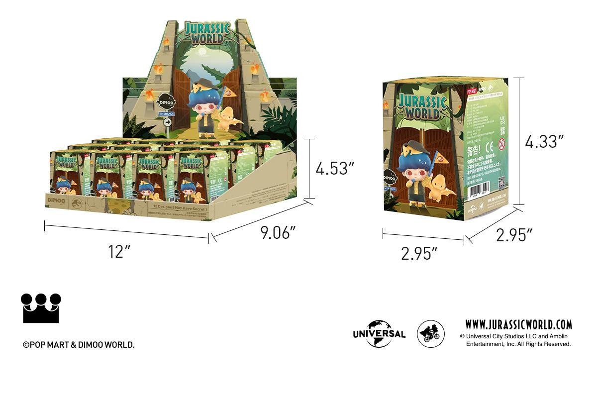 [Spanish]–DIMOO Jurassic World Series – Figuras