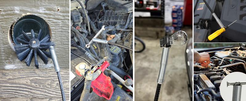 Flexible Grabber Claw Pick Up Reacher Tool with 4 Claws Bendable Hose Pickup Reaching Assist Tool for Litter Pick, Home Sink, Drains, Toilet(78.74 Inches) Flexible Grabber Claw Pick Up Reacher Tool with 4 Claws Bendable Hose Pickup Reaching Assist Tool for Litter Pick, Home Sink, Drains, Toilet(78.74 Inches)