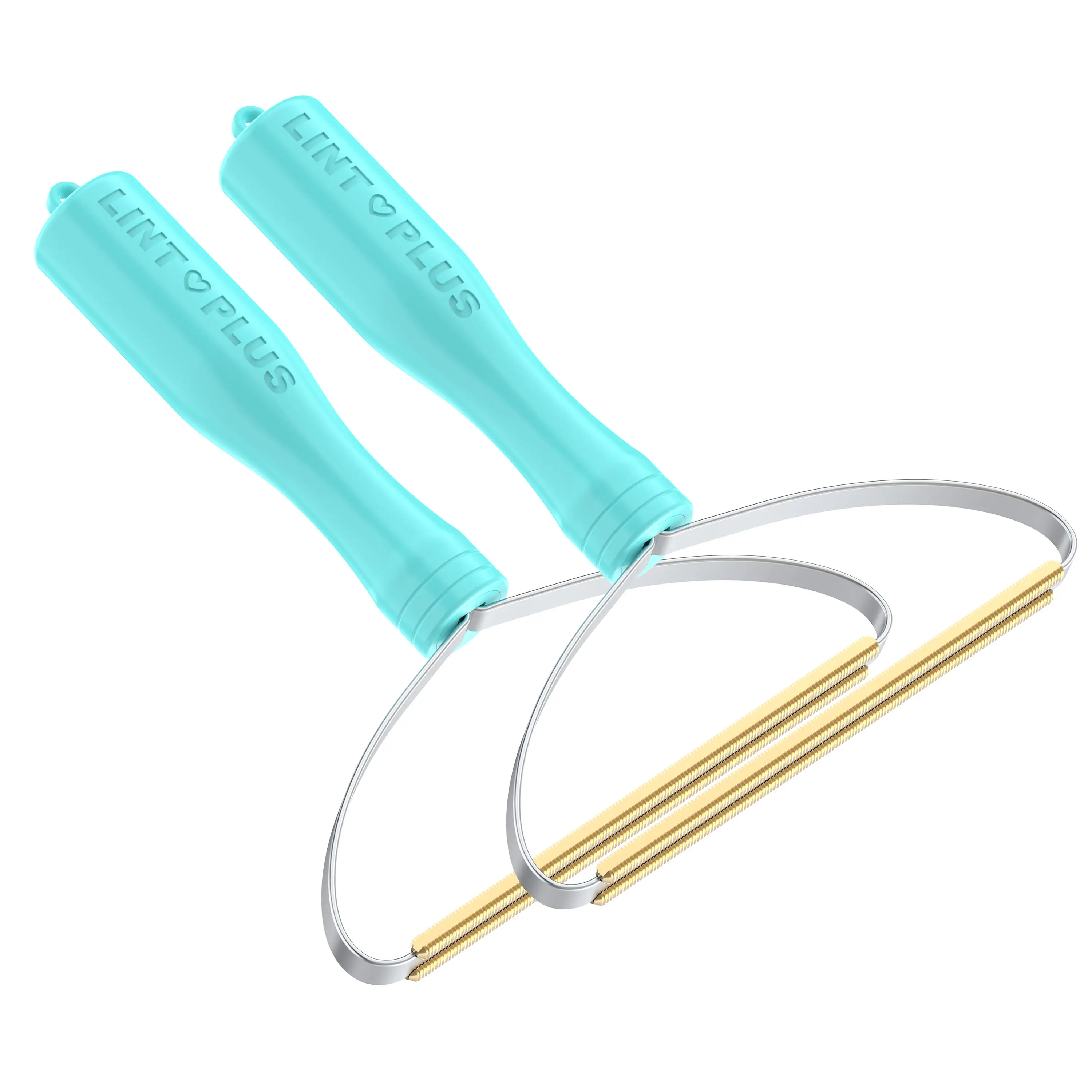 2X LINTPLUS Pet Hair Rake for Carpet & Pet Hair Removal Tool Special Multi Fabric Edge and Carpet Rake by LINTPLUS, Dog and Cat Hair Remover for Rugs, Couch&Pet Towers