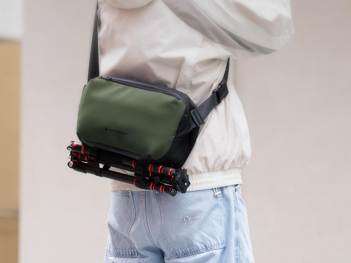 K&F Concept 2 in 1 Sling Bag Everyday Shoulder Bag & Multifunction Photography Crossbody Camera DSLR Backpack Portable Bag K&F Concept 2 in 1 Sling Bag Everyday Shoulder Bag & Multifunction Photography Crossbody Camera DSLR Backpack Portable Bag