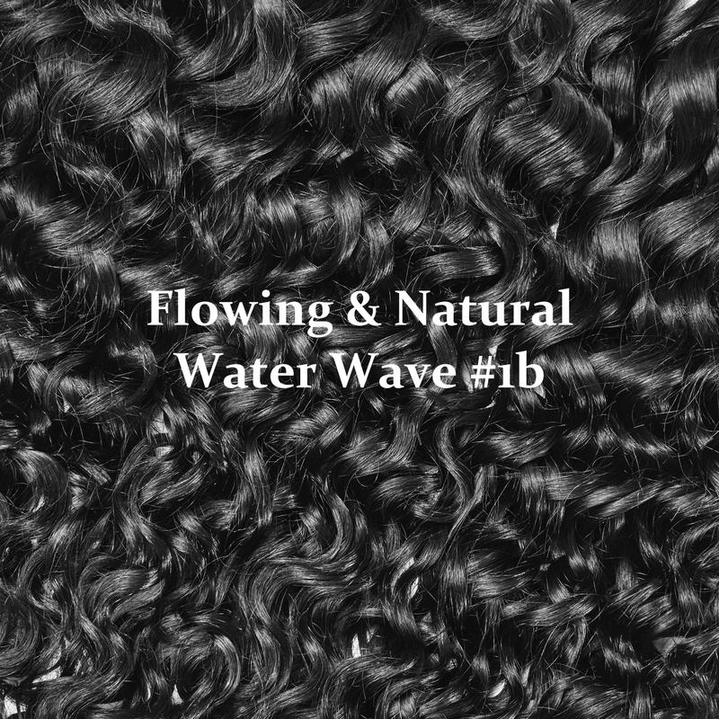 [Wequeen] Water Wave Hair Bundles 12-28 Inch Budget Friendly 10A Grade Brazilian 100% Human Hair Wet Look Quick Weave Sew in/Glue in Free Perm Rods Valentine Gifts